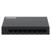 Switch INTELLINET 530347, 10/100/1000 Mbps, 8-port, metalno kućište, kabel Cat6 1m