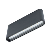 LED spoljašnje zidno svetlo FLOW 2xLED/6W/230V IP54 crno