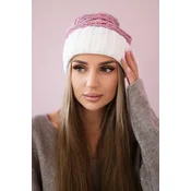 Womens cap Feba K330 white+powder pink