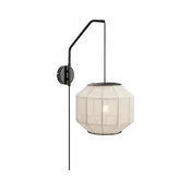 Markslöjd 108957 - Stenska svetilka ASUKA 1xE27/60W/230V lan/črna