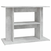 Stalak za akvarij Betonski Sivi 80x35x60 cm Konstruirano drvo