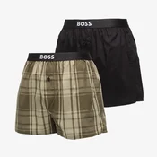 Bokserice Hugo Boss 2-Pack Boxer Shorts Ew Black S
