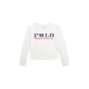 Otroška bombažna majica z dolgimi rokavi Polo Ralph Lauren