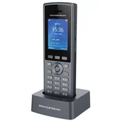 Grandstream DP735 SIP DECT robustna slušalka, 20 računov SIP, IP67, 65 ur pogovorov, 2,4 barvni LCD