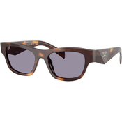 Prada Ženske naocare za sunce 0PR B09S 15W03N, Cetvrtaste, Mackaste, Smede