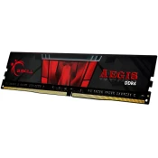 DDR4 16GB 2666MHz CL19 Single (1x16GB) G.Skill Aegis XMP2.0 1,35V PC rdeča  F4-2666C19S-16GIS