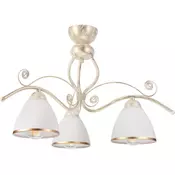 Brilagi - LED plafonski luster ANTICO 3xE27/60W/230V 3000K bela patina