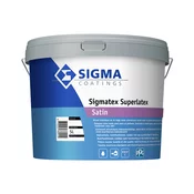 PRALNA BARVA SIGMA SIGMATEX SUPERLATEX 5l BELA SATIN | Topdom