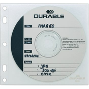 DuraBLE OVITKI ZA CD-JE/DVD-JE ZA SPIRALNE MAPE, 10 KOSOV