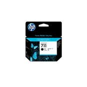 HP 711 originalna kartuša s črnilom, črna, visoke zmogljivosti, 80 ml, 1 kos