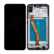 Huawei Nova 3 - LCD zaslon + steklo na dotik + okvir (Black) TFT