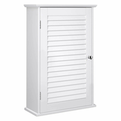 Kopalniška omarica 40 x 16 x 60 cm bela | VASAGLE