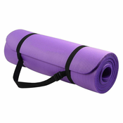 MG Gymnastic Yoga Premium protidrsna podloga za vadbo 10mm + ovitek, vijolična