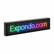 Ploča LED zaslona - 192 x 32 LED dioda u boji - 67 x 19 cm - programabilno putem