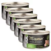 Miamor Feine Filets Naturell tuna in zelenjava 6 x 80 g