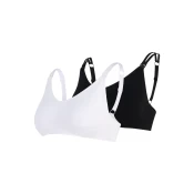 Lindex Maternity Nedrček za doječe mamice  črna / bela
