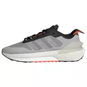 ADIDAS SPORTSWEAR Sportske cipele Avryn, siva / svijetlosiva / narancasta / crna