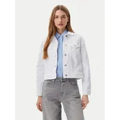 Tommy Hilfiger Jeans jakna WW0WW44374 Bela Regular Fit