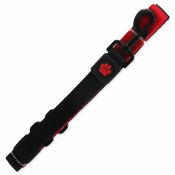 ACTIVE DOG Povodec Bungee Neopren dolg rdeč L