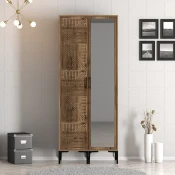 Hanah Home HANAH HOME Kumsal PR - Walnut garderobna omara, (20869613)