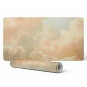 Pastel Clouds protizdrsna podloga za miško in tipkovnico 120x60 cm