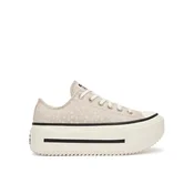 Modne superge Converse Chuck Taylor All Star Lift Double Stack Platform Deer A17884C Bež