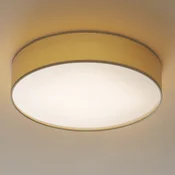 LEDS-C4 Stropna svetilka LED Bol s senčnikom iz tkanine - Dnevna soba/jedilnica - Sodobni - peščena, bela - Tkanine/tekstil