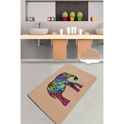 Lessentiel Maison Prostirka za kupatilo 70x120cm Šarena