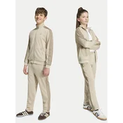 adidas Spodnji del trenirke Firebird HZ6652 Svetlo bež Regular Fit
