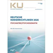 Deutsche Kodierrichtlinien für die Psychiatrie/Psychosomatik 2026 mit MD-Kommentar