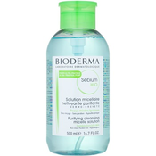 Bioderma Sébium H2O micelarna voda za mješovitu i mansu kožu lica s dozerom 500 ml