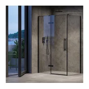Ravak X9VV40300Z1 - Fiksna tuš stena COOL 80x195 cm črna