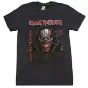 Iron Maiden Senjutsu Back Cover Vertical Logo Navy Blue M Majica
