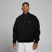 MP Mens Rest Day Oversized 1/4 Zip - Black - XXXL