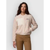 Columbia Stellar Path Fleece Bomber jopica s kapuco chalk
