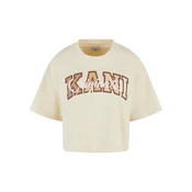 Karl Kani Majica kremna / rjava / off-bela