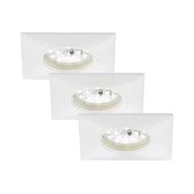 Briloner 7205-036 - KOMPLET 3x LED ugradnih plafonskih svetiljki ATTACH LED/5W/230V IP44 bela