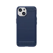 HURTEL Elastično ohišje Carbon Case s karbonskim vzorcem za iPhone 15 - modro