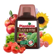 shumee PLANTELLA tekoče železovo foliarno gnojilo za zelenjavo in sadno drevje 250 ml