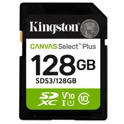 Kingston Canvas Select Plus SD, R150MB, 128GB