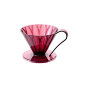 Cafec Tritan Flower Dripper 02 - Rdeča