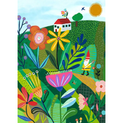 Pieces & Peace - Puzzle Garden Whimsy - 500 kosov