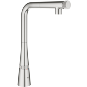 GROHE izvlečna enoročna kuhinjska armatura Zedra SmartControl - supersteel (31593DC2)