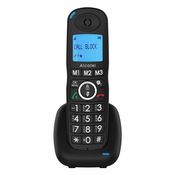 Alcatel XL535 DECT telefon Identifikacija poziva Crno