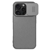 NILLKIN Maska za iPhone 16 Pro Cam Shield Pro, Siva