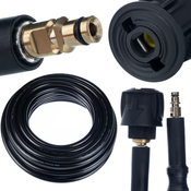 Rosfix 10M PODALJŠEK VISOKOTLAČNE CEVI KÄRCHER QUICK CONNECT ZA TLAČNE ČISTILNIKE K2 K3 K4 K5 K6 K7, (21739182)