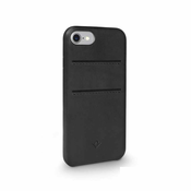 TwelveSouth Relaxed kožna maska; with pockets; for iPhone 6/6s/7/8 - black