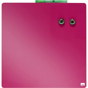 Nobo Tabla magnetna quarter 36x36 cm roza 1903803
