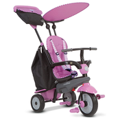 Tricikl Shine 4u1 Touch Steering Grey&Pink smarTrike sivo-ružičasti od 10 mjeseci