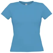MAJICA KRATKI RUKAVI B&C WOMEN-ONLY ATOL PLAVA S!!